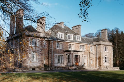 Burgie House from the garden.