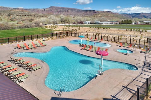 Seasonal outdoor pool
