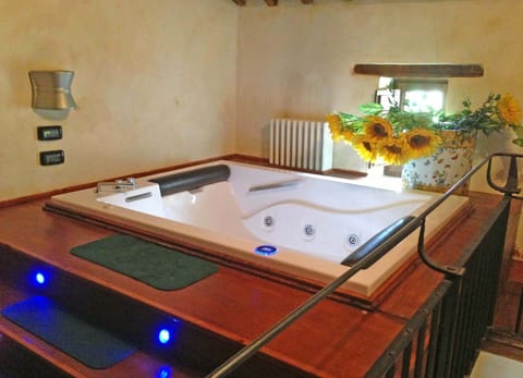Deluxe Suite, 1 King Bed, Hot Tub, Garden Area | Jetted tub