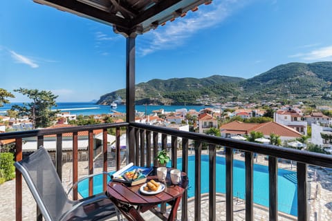 Side Sea & Pool View Room | Iron/ironing board, free WiFi, bed sheets