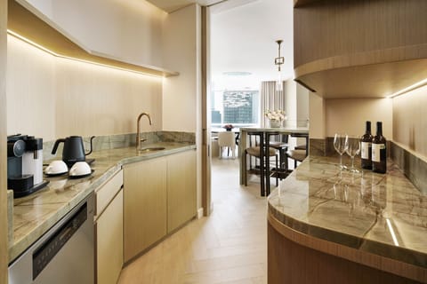 St Regis, Suite, 1 King Bed | Private kitchen | Coffee/tea maker