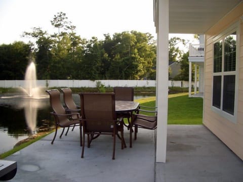 View from back patio.