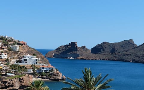 View of the bay and the Sea of Cortez