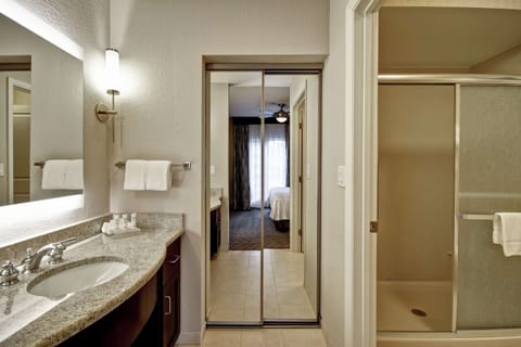 Studio Suite 1 King Bed No Smoking | Bathroom shower
