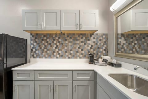 Room, 2 Queen Beds, Non Smoking (Upgrade) | Desk, laptop workspace, iron/ironing board, free WiFi