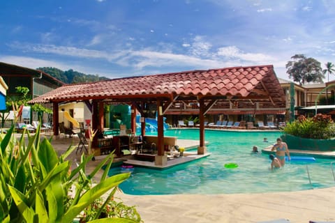 Poolside bar