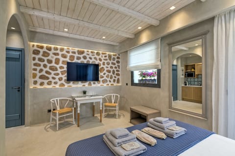 Studio, Balcony | Egyptian cotton sheets, premium bedding, Select Comfort beds