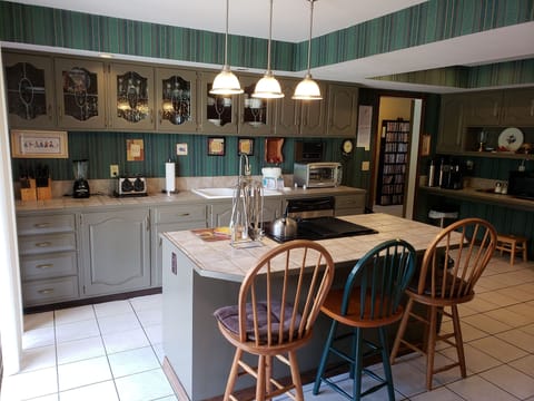 Kitchen from conference room entrance.