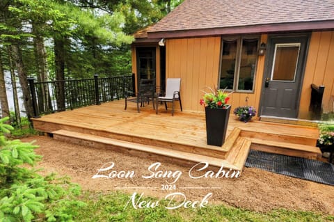 Welcome to the Loon Song Cabin. Located on Kitten / Wildcat Lakes.