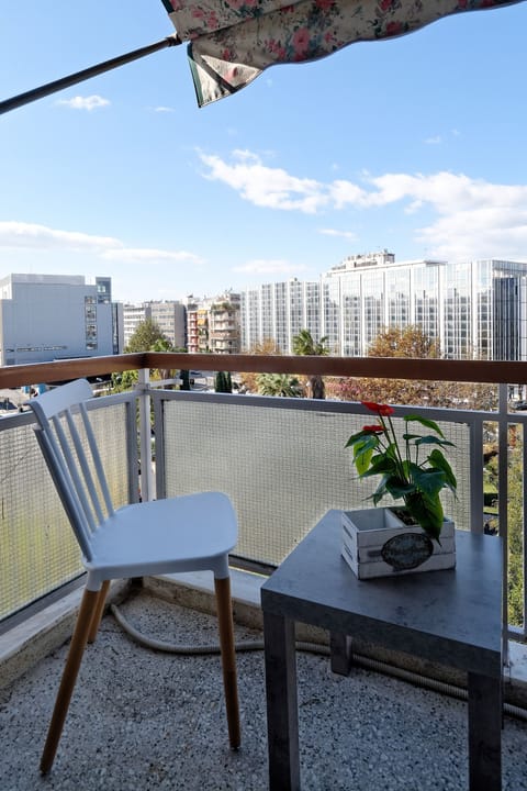 City Apartment, 2 Bedrooms, Balcony, City View | Balcony view