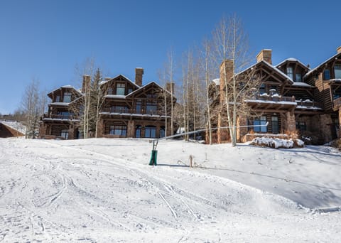 People always ask...Yes, this is real ski-in/out.