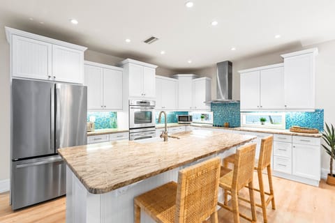 Fully Stocked Kitchen with all the Extras to Bring the Conveniences of Home 