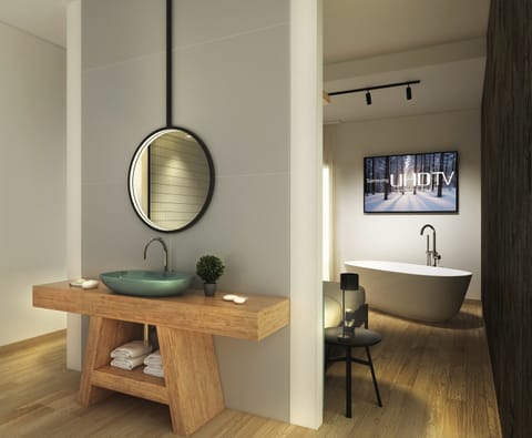 Junior Suite, 1 Queen Bed, Bathtub | Minibar, in-room safe, soundproofing, cribs/infant beds