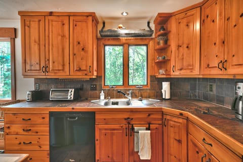 It's fully-equipped with everything you might need or want