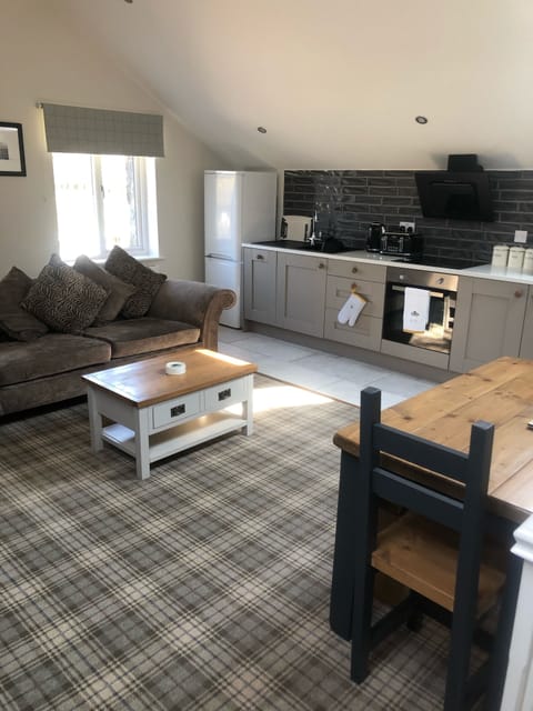 Open plan living area