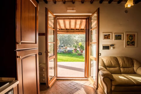 Classic Apartment, 1 Bedroom | Living area | Flat-screen TV