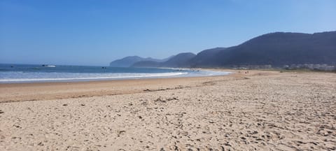 Beach nearby, white sand