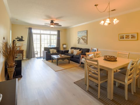 Living Room and Dining Area