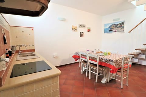 Family Duplex, 3 Bedrooms | Private kitchen | Fridge, microwave, stovetop, electric kettle