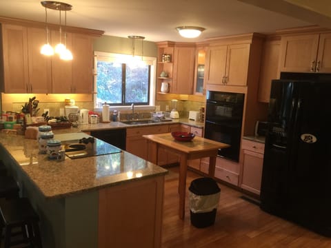 Newly remodeled kitchen