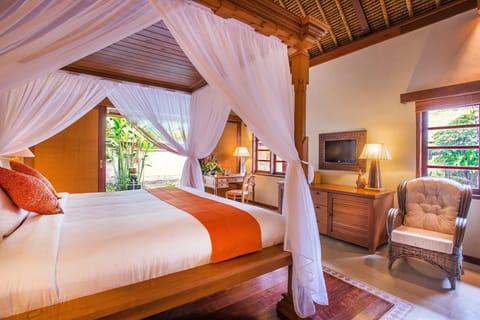 Villa, 1 Bedroom, Private Pool | Premium bedding, minibar, in-room safe, desk