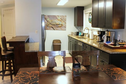 Upscale kitchen with granite countertops Bay View Villa 109C