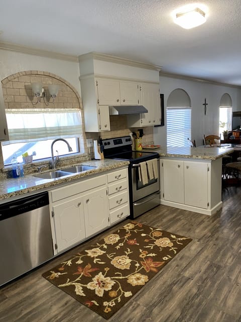 Kitchen with Stainless Steel Appliances 