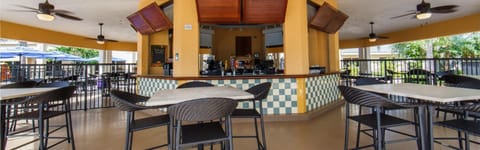 Poolside bar