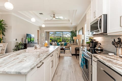 Gorgeous chef's kitchen for you to prepare meals for family or friends.
