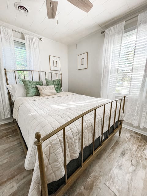 Bedroom 1 l Queen Size Bed l Updated April 2022 l Waiting on professional photo