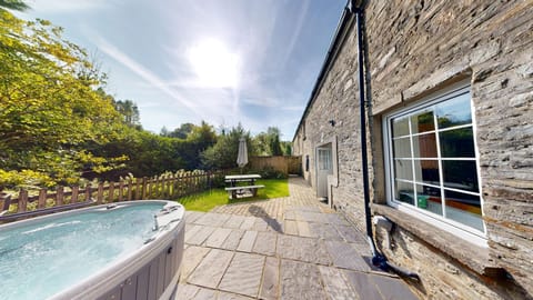 Riverside Patio with Hot Tub