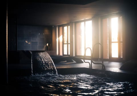 Sauna, hot tub, steam room