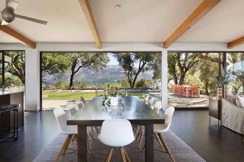 Indoor dining table