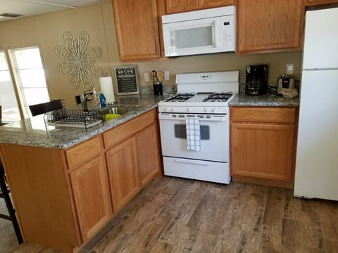 Newly remodeled kitchen