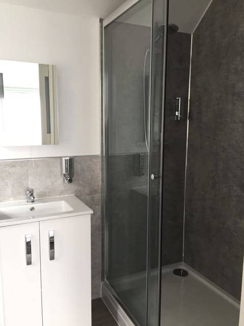 Premier Double Room, 1 King Bed | Bathroom | Shower, free toiletries, hair dryer, towels