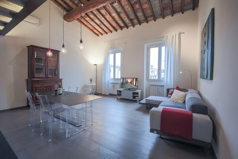 Apartment, 2 Bedrooms | Living area | Flat-screen TV