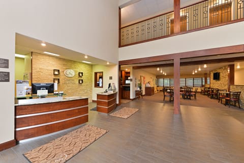 Interior entrance