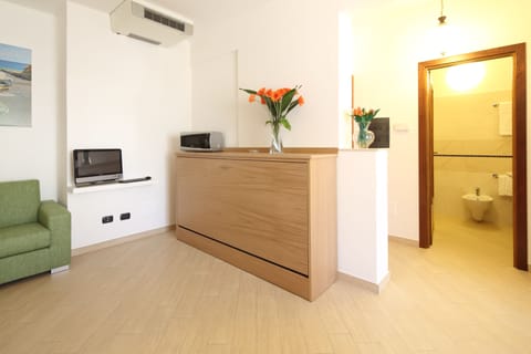 Apartment for 4 people | Living area | TV, DVD player, computer