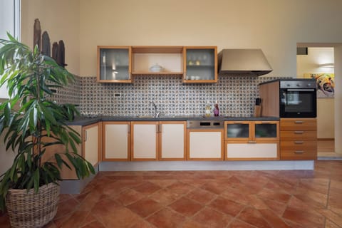 Exclusive Villa, 4 Bedrooms, Private Pool, Ground Floor | Private kitchen | Coffee/tea maker, highchair