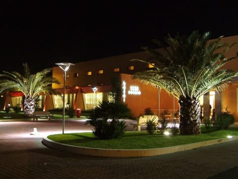 Front of property - evening/night