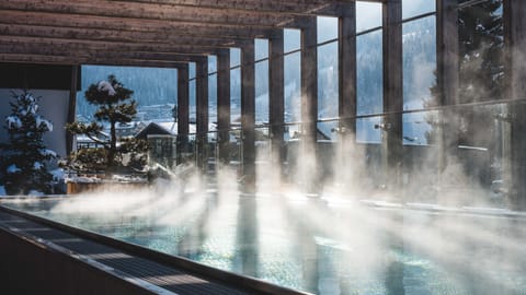 Indoor pool, outdoor pool