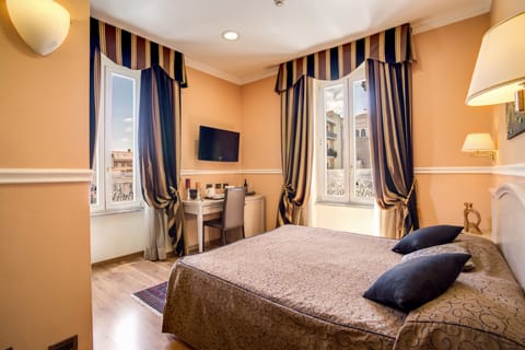 Minibar, in-room safe, desk, blackout drapes