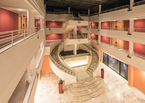Interior entrance
