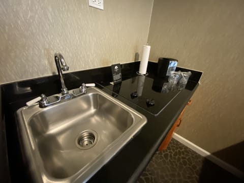 Room, 2 Queen Beds, Accessible | Private kitchen | Mini-fridge, microwave, coffee/tea maker