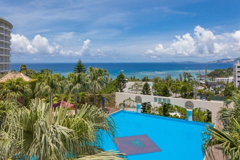 Indoor pool, seasonal outdoor pool