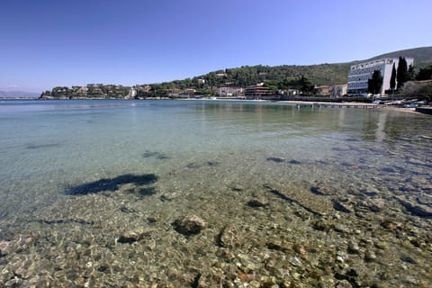 Private beach nearby, sun loungers, beach umbrellas, beach towels