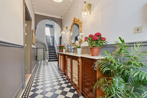 Interior entrance