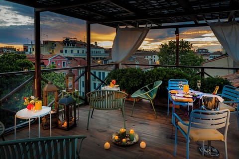 Rooftop terrace