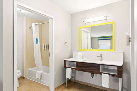 Free toiletries, hair dryer, towels, soap