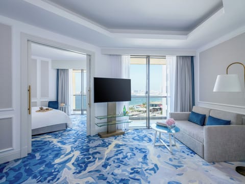 Junior Suite, 1 King Bed, Club Lounge Access, Partial Sea View | View from room